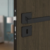Fechadura Aço Zamac Concept Preto 408 Interno - Pado na internet