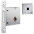 Fechadura Trava Tetra Auxiliar 1004 Inox Cromada Rq1 Quadrada - Stam