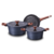 Conjunto De Panelas Titanium Cerâmic-Flon 3 Peças - MTA