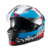 Capacete Fechado Wing Superstar Azul Vermelho Branco 62 (1766562) - Texx