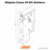 Fechadura IX420 55 mm Roseta Quadrada 2 Inox Polido WC - Stam - loja online