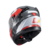 Capacete Escamot Gladiator V3 Reisen Vermelho E Branco 56 - Texx - loja online