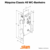 Fechadura WC IX290 40 mm Roseta Quadrada 1 Inox Polido - Stam - loja online