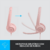 Fone Com Microfone Usb H390 Rosa - Logitech na internet