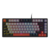 Teclado Gamer Mecanico Kirin Black Vulcan Red Rainbow - Pcyes