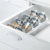 Organizador De Temperos Clear Natural 9 Peças - loja online