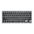 Teclado Sem Fio Com Bluetooh K-bt50bk Cinza - C3Tech na internet