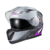 Imagem do Capacete Escamot Gladiator V3 Makan Cinza Rosa 60 - Texx