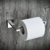 Papeleira Papel Higiênico Banheiro Eterna Inox Polido - Italy Line - comprar online