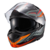 Capacete Escamoteável Kratos Nomade Robocop C/ Óculos Preto Laranja e Cinza 61 - Texx na internet