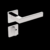 Fechadura WC IX290 40 mm Roseta Quadrada 1 Inox Polido - Stam - comprar online