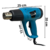 Soprador Térmico 2000w C/ Acessórios 350°c E 600°c 127v - Importway - Compras 321
