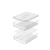 Organizador Porta Frios Duplo Clear Natural na internet