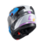Capacete Escamot Gladiator V3 Reisen Azul Rosa E Branco 58 - Texx - Compras 321