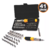 Kit 41 Peças Soquetes Bits Gold Com Chave 1/4 Polegadas Com Maleta - Titanium