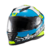 Capacete Fechado Wing Superstar Azul Verde Branco 62 (1766662) - Texx - comprar online