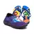 Kit Menino Sapatilha Infantil Aquática Hibrida + Chinelo Infantil Heróis - comprar online