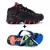 Kit Menino Tênis Infantil Botinha Oakley + Chinelo Infantil Havaianas Heróis na internet