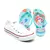Kit Menina Tênis Infantil All Star + Chinelo Infantil Personagens