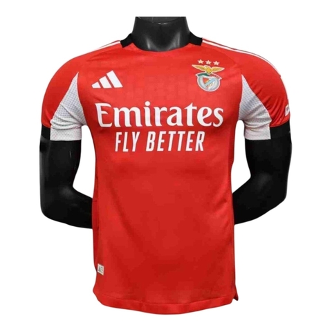 Camisa Benfica I 25/26 - Jogador Adidas Masculina - Vermelha