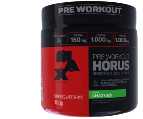 PRE TREINO HORUS MAX TITANIUM 150G - comprar online
