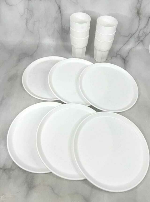 Platos Plástico Clásico - comprar online