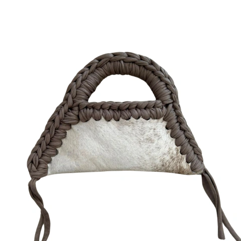 CERISE COWHIDE - HANDBAG