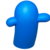 Bloo Figura Vintage De Colección - Mansión Foster Cartoon Network - Seres Mágicos