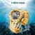 Imagem do Relógio Masculino de Luxo INVICTA Venom Hybrid Skeleton Banhado a Ouro 18K À P