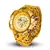 Relógio Masculino de Luxo INVICTA Venom Hybrid Skeleton Banhado a Ouro 18K À P