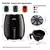 Fritadeira de ar doméstica de grande capacidade, 6l, fritadeira elétrica multi - loja online