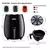 Fritadeira de ar doméstica de grande capacidade, 6l, fritadeira elétrica multi - DigiShop