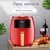 Fritadeira de ar doméstica de grande capacidade, 6l, fritadeira elétrica multi na internet