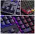 Teclado de computador retroiluminado com 104 teclas, à prova d&#39;água, tecla - DigiShop