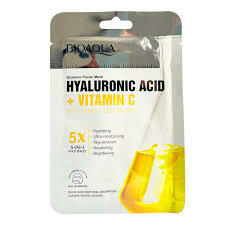 Mascarilla velo acido hialuronico + vitaminas C Bioaqua