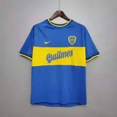 Camisa Boca Juniors Retrô 99/00 - Nike - Azul e Amarela - comprar online