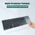 Teclado Bluetooth plegable con panel táctil para IOS Android Windows Office Min - NBRStore