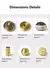 Diy conjunto de aromaterapia queimador de incenso de bronze fazendo kit molde de