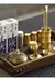 Diy conjunto de aromaterapia queimador de incenso de bronze fazendo kit molde de na internet