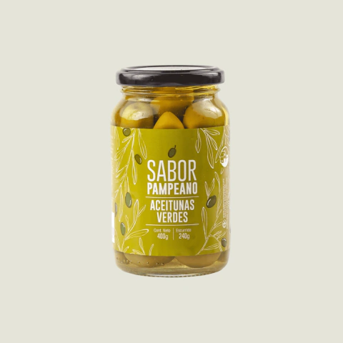Aceitunas verde sin carozo 350g