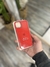 Silicone Case IPhone 13 Rojo