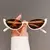Imagem do Óculos Summer Cat – Olho de Gato Fashion com Meio Aro e UV400