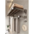 Porta Toalha Suporte Toalheiro Banheiro Duplo Aço Inox Premium Retratil 90° Sem adesivos