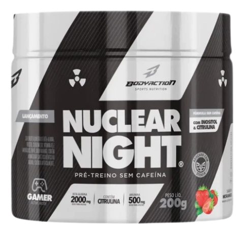 Pré-treino Nuclear Night Body Action 200g