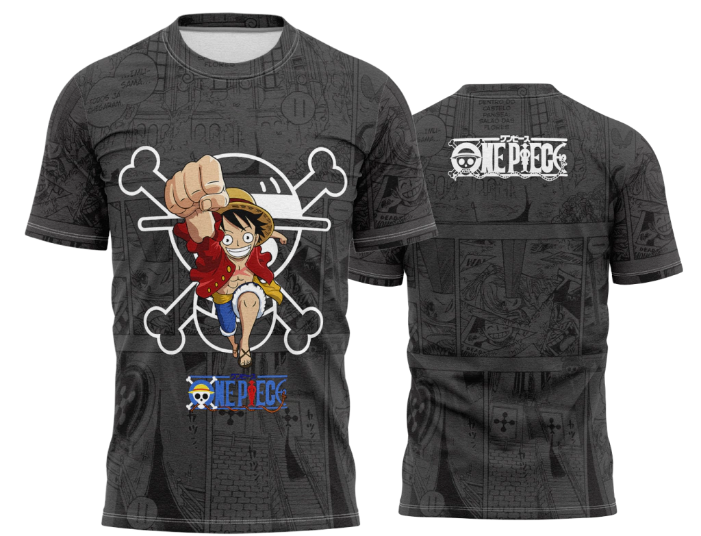 Camiseta Anime dryfit sublimação total