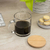 Taza Magui de Vidrio con Tapa de Bambú - comprar online