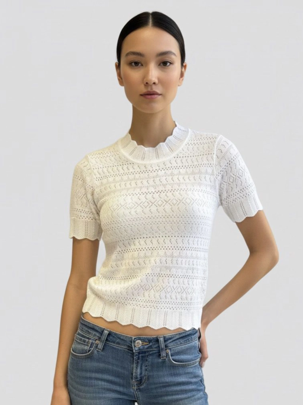 ART.53 - Remera Manga Corta Calada Lycra