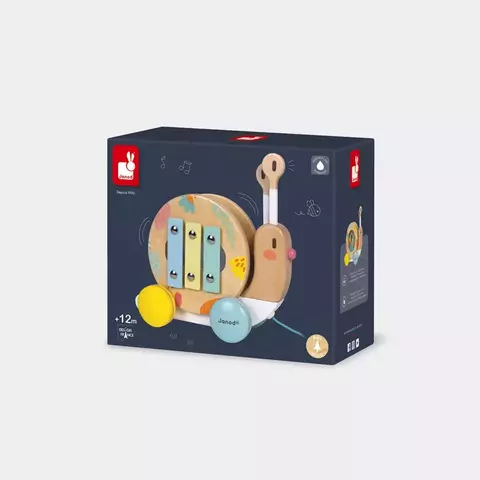 JD - CARACOL MUSICAL MONTAVEL PARA PASSEAR COM RODINHAS