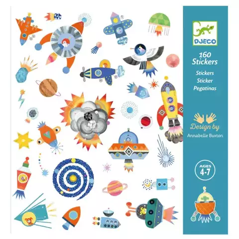 DJ - 160 ADESIVOS - INTERESTELAR