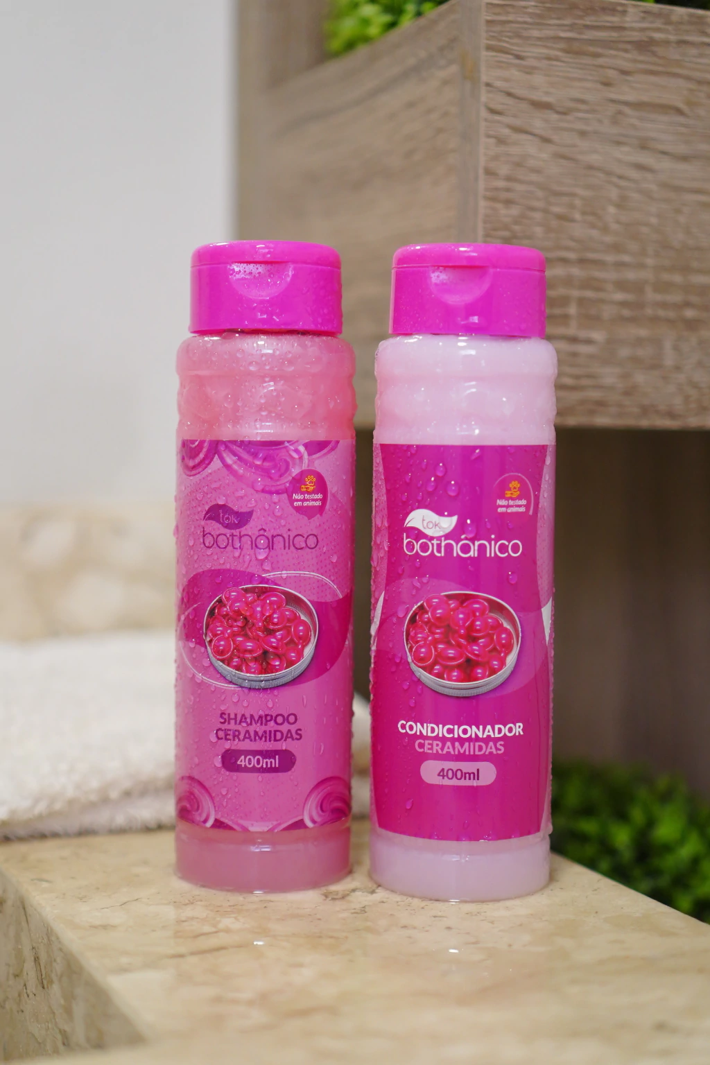 Shampoo e Condicionador Ceramidas